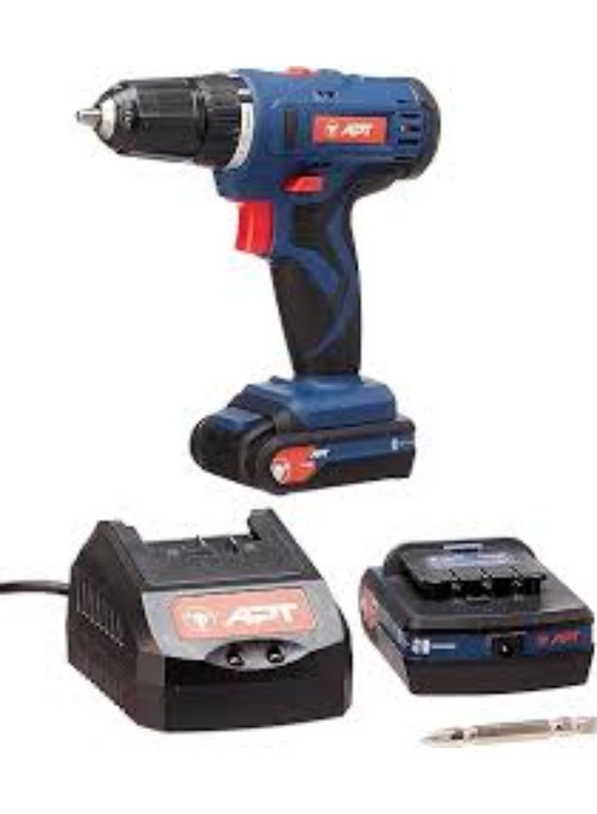 Apt 20V Cordless Drill – 10mm Metal Chuck – 50Nm with Case - Image 2